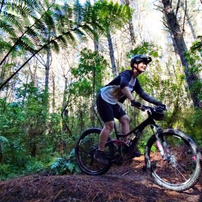 Tiff on Mokopuna Roller - Jeff Carter
