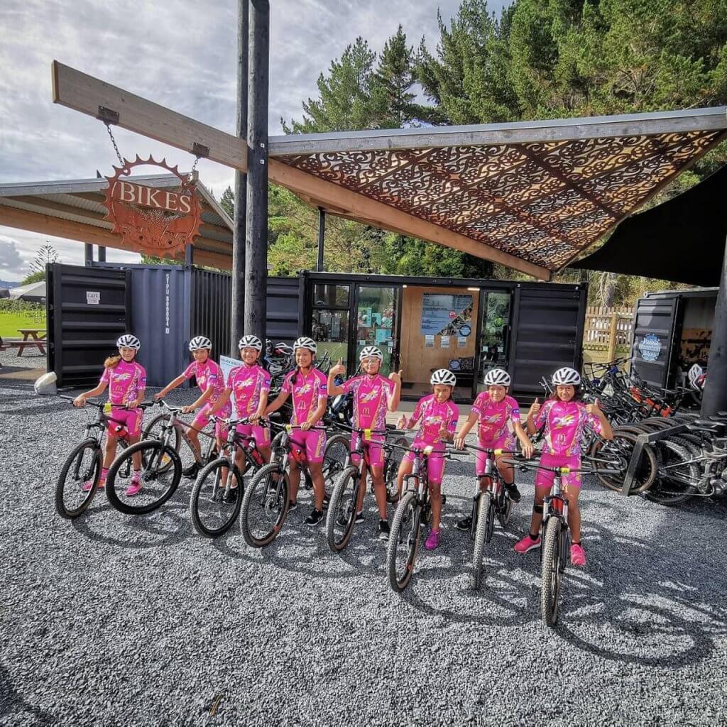 Pink Riders at HUB